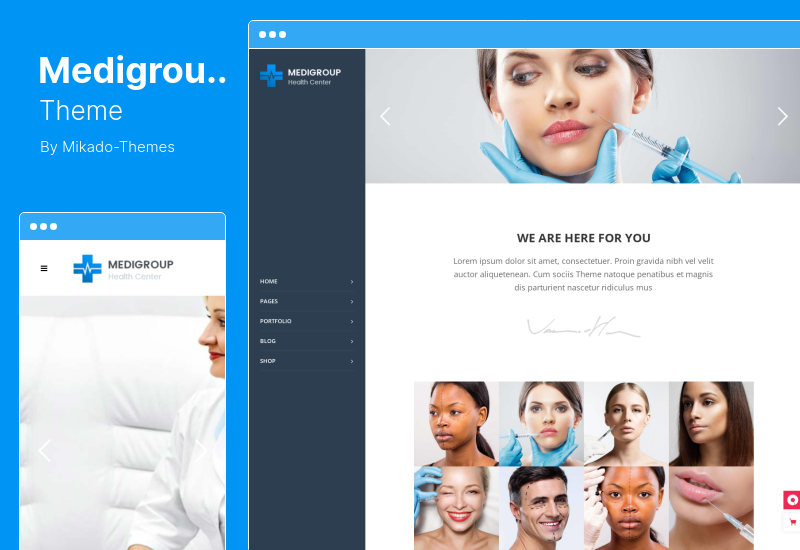 Medigroup Theme - Medical and Health WordPress Theme