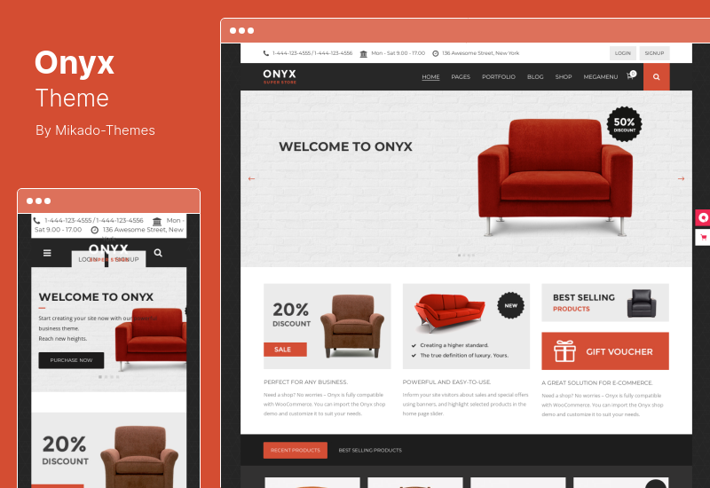 Onyx Theme - Multi-Concept Business WordPress Theme