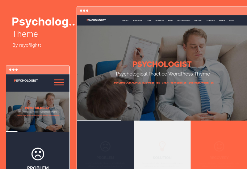 Psychologist Theme - Psychological Practice WordPress Theme
