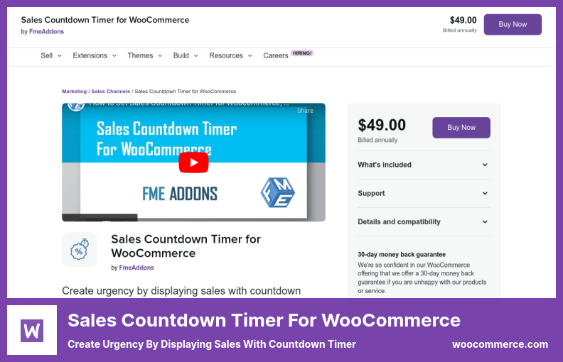 Sales Countdown Timer for WooCommerce Plugin - Create Urgency By Displaying Sales With Countdown Timer