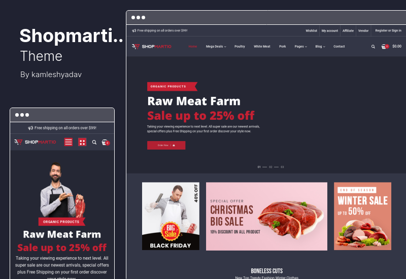 Shopmartio Theme - Multipurpose eCommerce WordPress Theme
