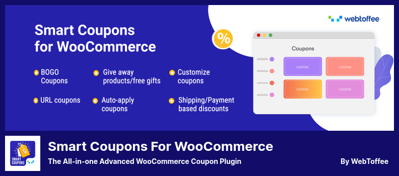 Smart Coupons for WooCommerce Plugin - The All-in-one Advanced WooCommerce Coupon Plugin