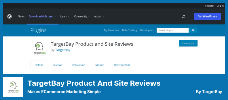 TargetBay Product and Site Reviews Plugin - Makes eCommerce Marketing Simple