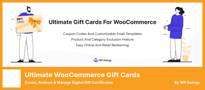 Ultimate WooCommerce Gift Cards Plugin - Create, Redeem & Manage Digital Gift Certificates