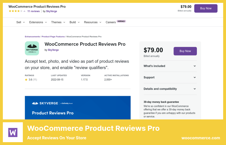 WooCommerce Product Reviews Pro Plugin - Accept Reviews On Your Store