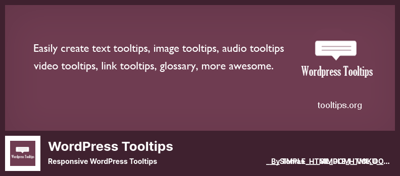 WordPress Tooltips Plugin - Responsive WordPress Tooltips