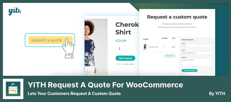 YITH Request a Quote for WooCommerce Plugin - Lets Your Customers Request a Custom Quote