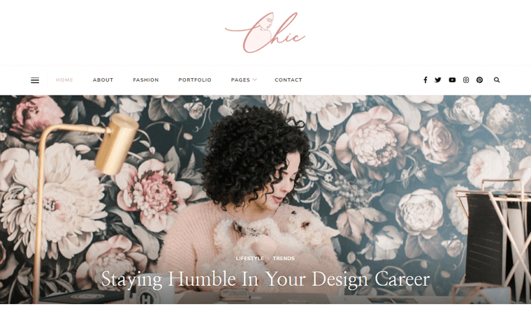 Chic Lite WordPress Blog Theme