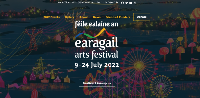 earagail event website