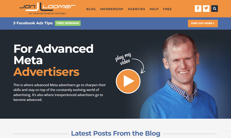 Jon Loomer Tech Advertiser Blog Website
