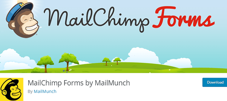 Mailchimp Forms by MailMunch WordPress Plugin