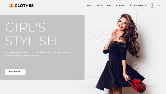 OceanWP fashion template