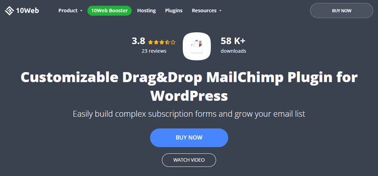 WD Mailchimp Forms WordPress Plugin