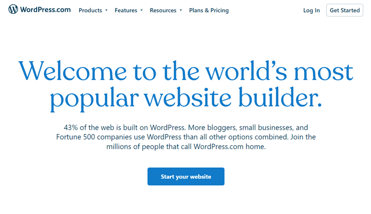 WordPress.com Free WordPress Hosting Service