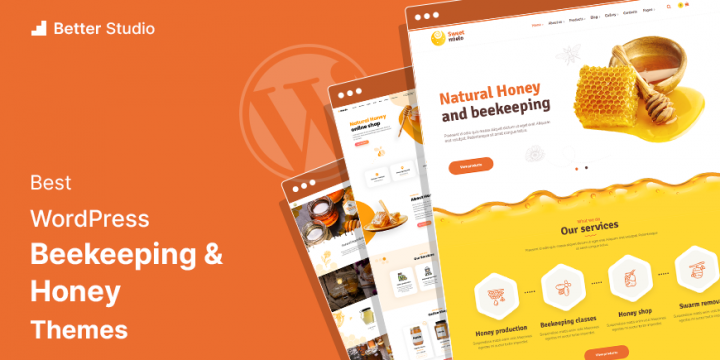 12 Best Beekeeping and Honey WordPress Themes 🐝 2022