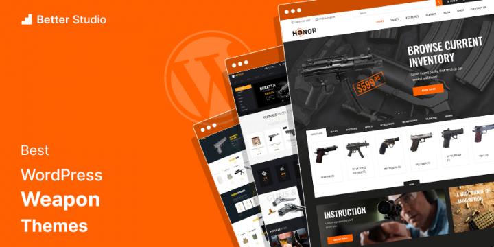 16 Best Weapon & Gun Store WordPress Themes 🔫 2022
