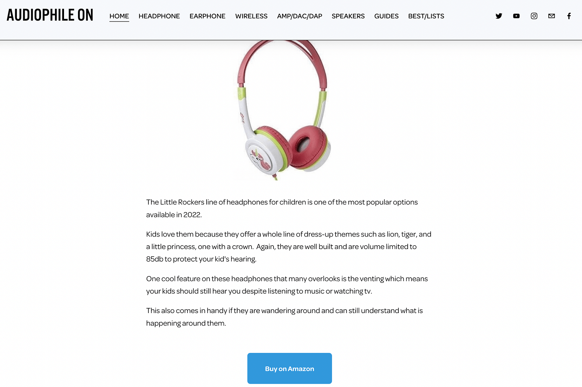 Amazon product review article