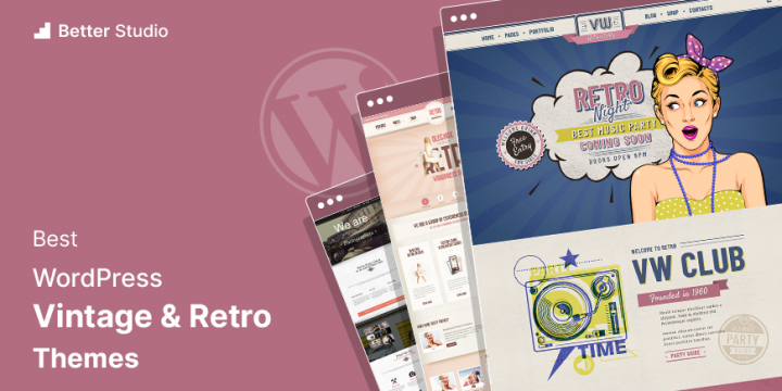 20 Best Vintage & Retro WordPress Themes 💫 2022