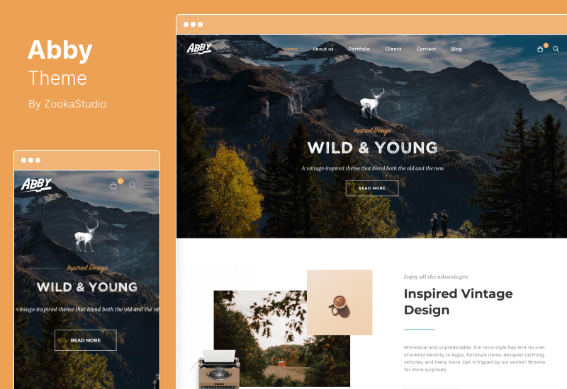 Abby Theme - Vintage Multipurpose WordPress Theme