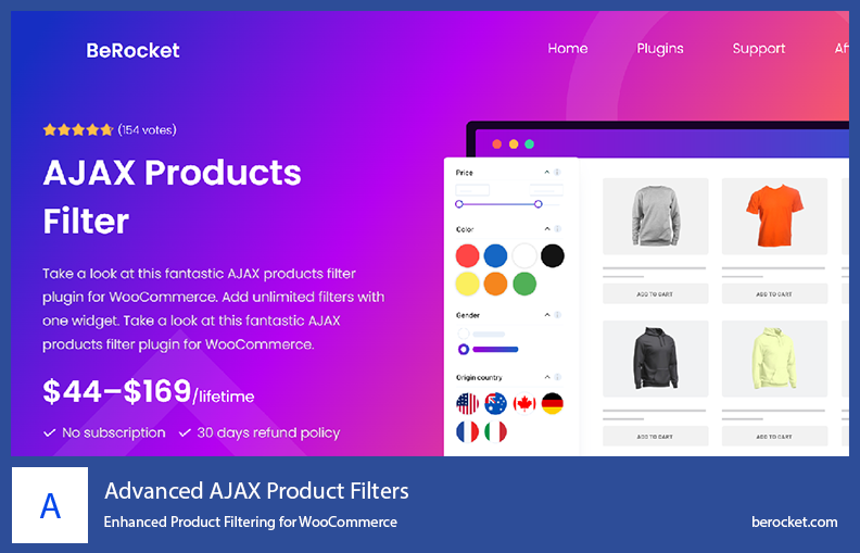 Advanced AJAX Product Filters Plugin - Enhanced Product Filtering for WooCommerce