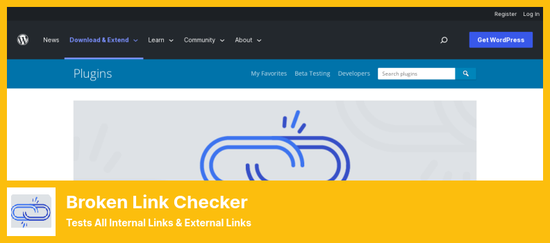 Broken Link Checker Plugin - Tests All Internal Links & External Links