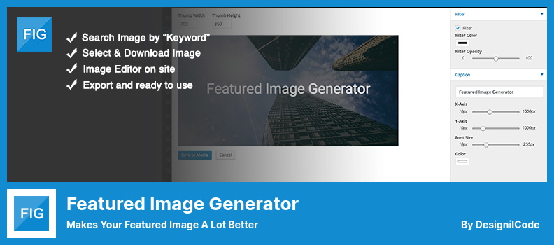 Featured Image Generator Plugin - Makes Your Featured Image a Lot Better