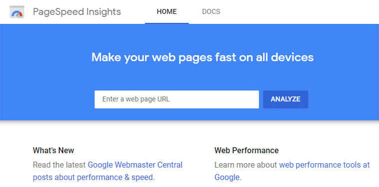 Google PageSpeed Insights Speed Testing Tool For Small Businesses