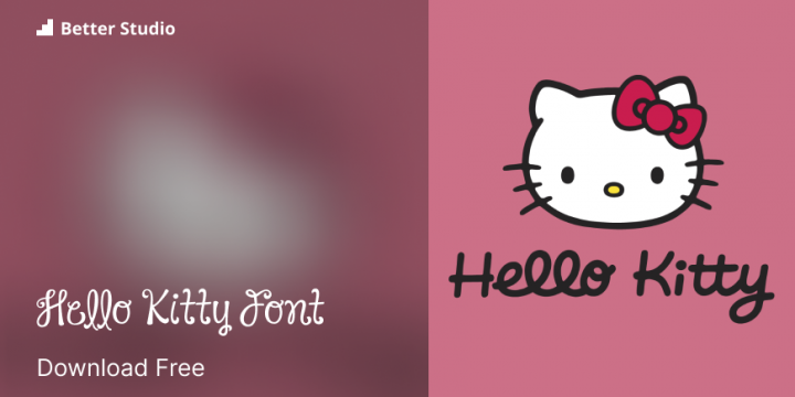 Hi Kitty Font: Down load Font and Logo