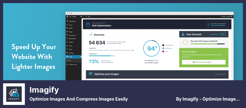 Imagify Plugin - Optimize Images and Compress Images Easily