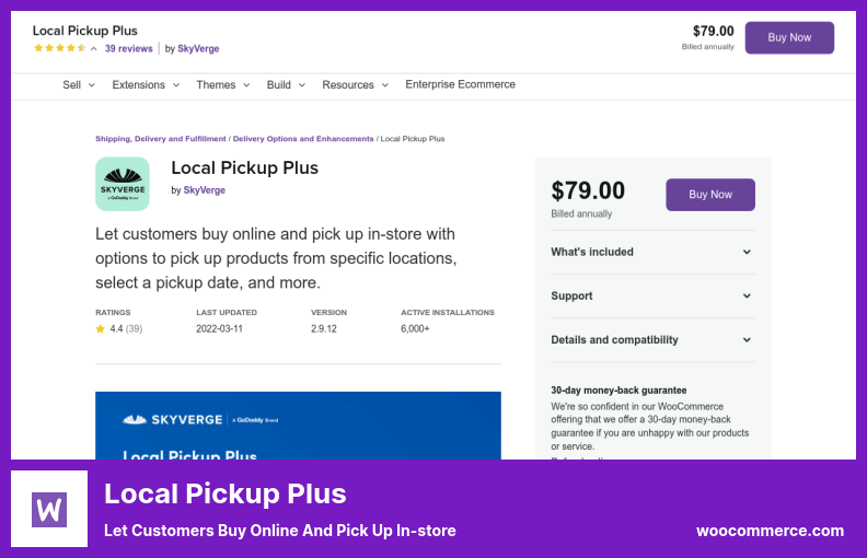 Local Pickup Plus Plugin - Let Customers Buy Online and Pick Up in-store