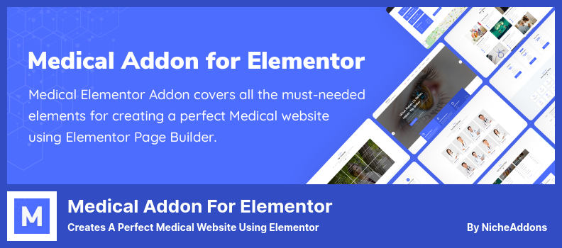 Medical Addon for Elementor Plugin - Creates a Perfect Medical Website Using Elementor
