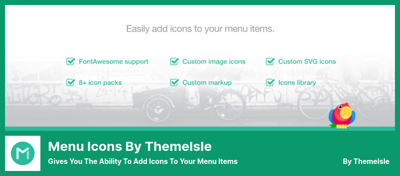 Menu Icons by ThemeIsle Plugin - Gives You The Ability to Add Icons to Your Menu Items