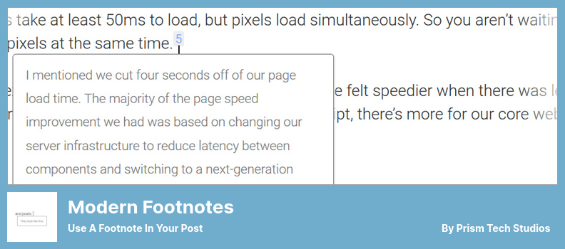 Modern Footnotes Plugin - Use a Footnote in Your Post