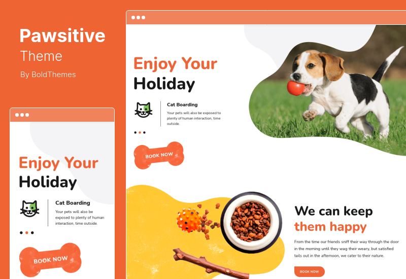 Pawsitive Theme - Pet Care & Pet Shop WordPress Theme