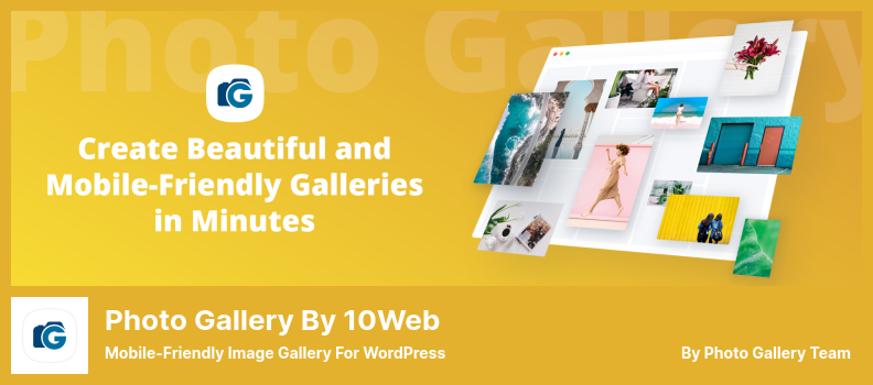 Photo Gallery by 10Web Plugin - Mobile-Friendly Image Gallery for WordPress