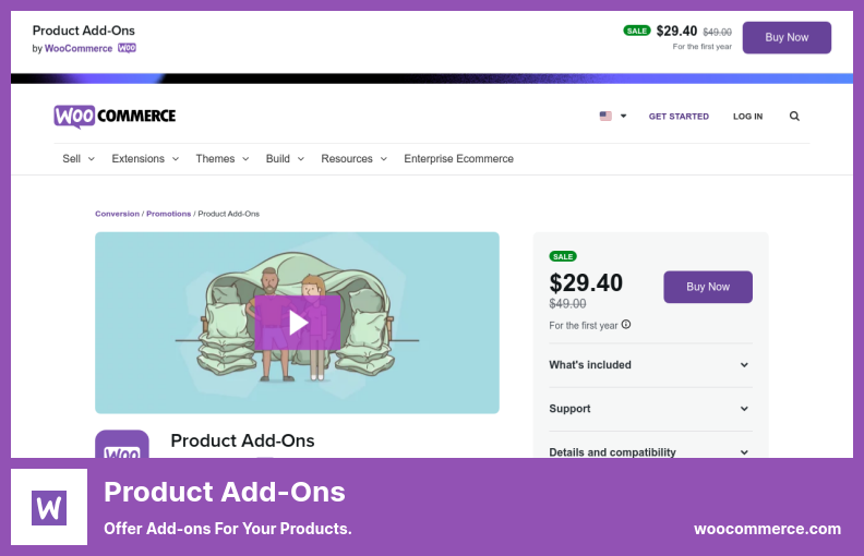 Product Add-Ons Plugin - Offer Add-ons for Your Products.