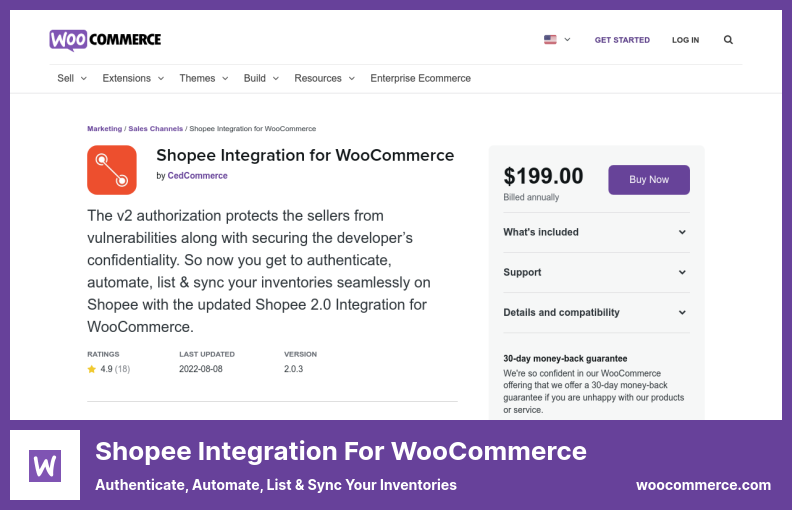 Shopee Integration for WooCommerce Plugin - Authenticate, Automate, List & Sync Your Inventories