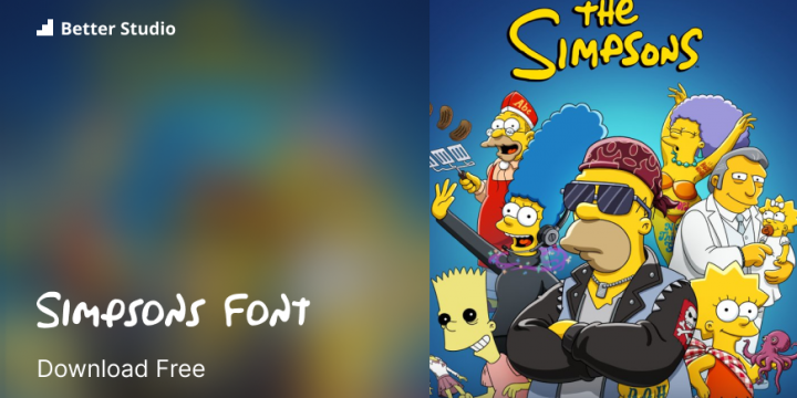 Simpsons Font: Download Font & Symbol