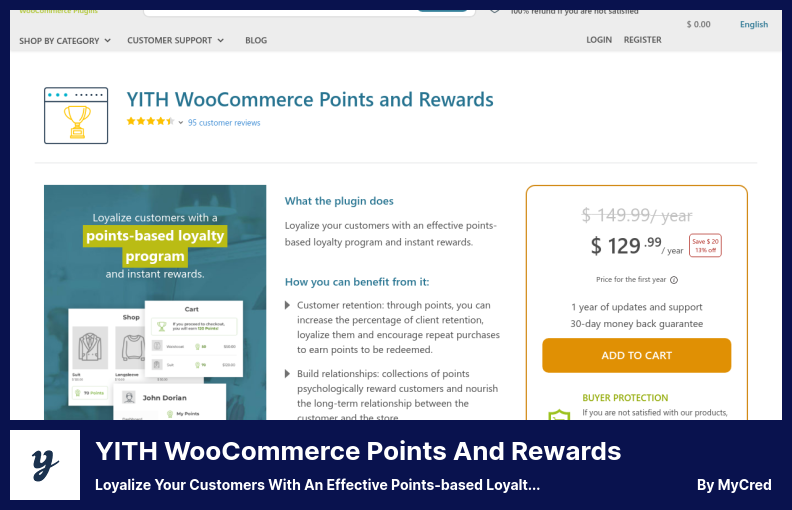 YITH WooCommerce Points and Rewards Plugin - Loyalize Your Customers with an Effective Points-based Loyalty Program