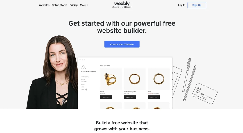 Weebly best free website builder