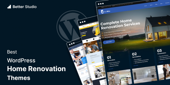 15 Best Home Renovation WordPress Themes 🏠 2022
