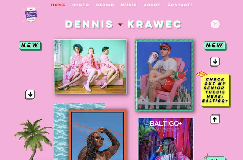 Dennis Krawec is a Brooklyn-based designer who specializes in graphic design, art direction, photography, video, and music production.