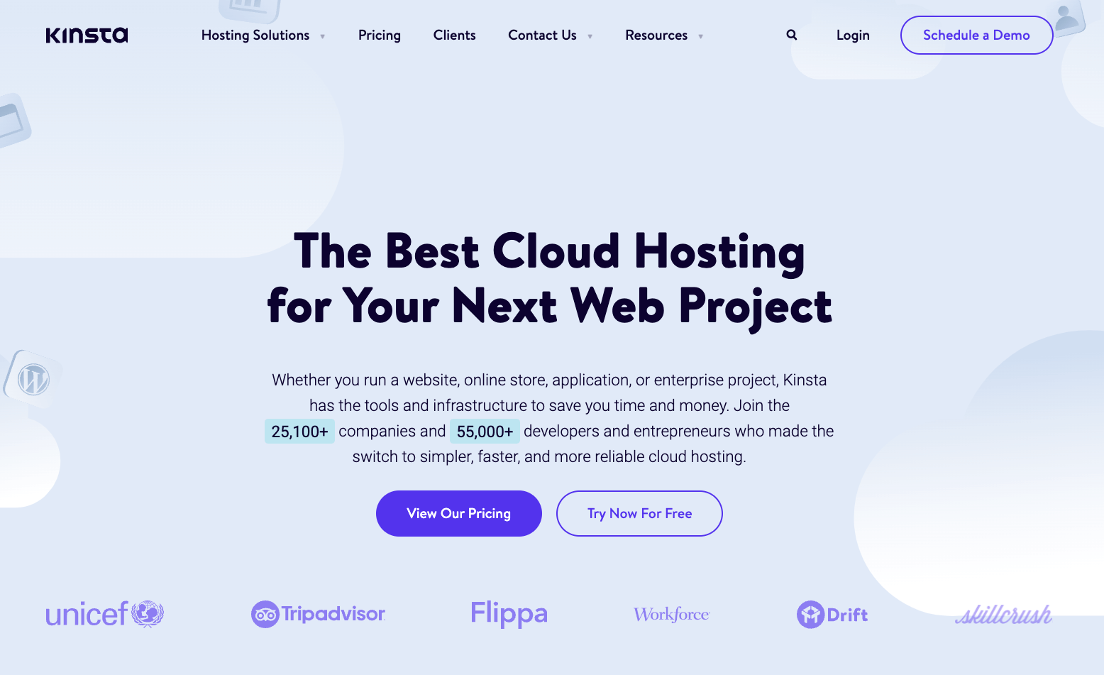 discounted church website hosting from Kinsta
