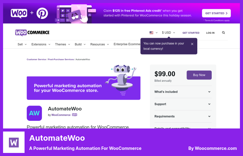 AutomateWoo Plugin - A Powerful Marketing Automation for WooCommerce