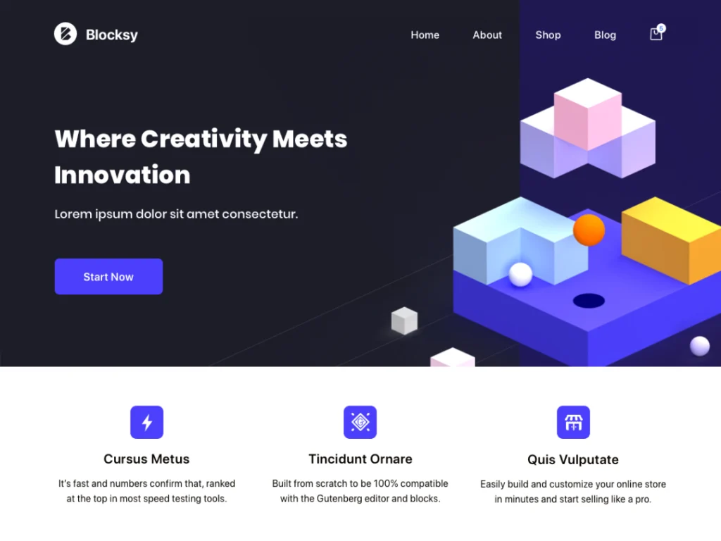 Blocksy is a blazing fast and lightweight WordPress theme built with the latest web technologies. 