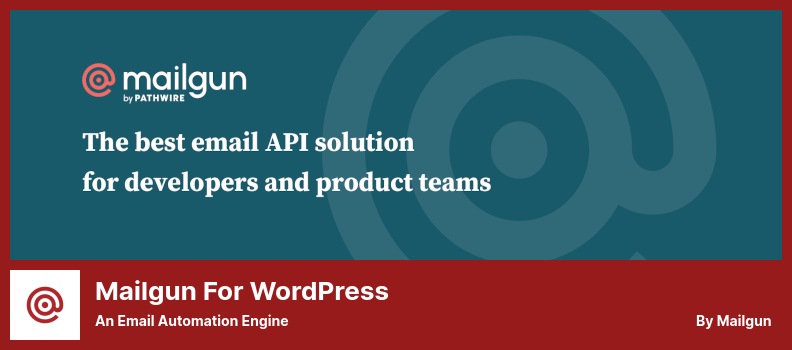 Mailgun for WordPress Plugin - An Email Automation Engine