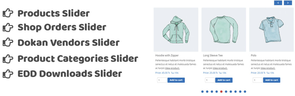 PickPlugins Product Slider is easy and user friendly carousel slider for WooCommerce products