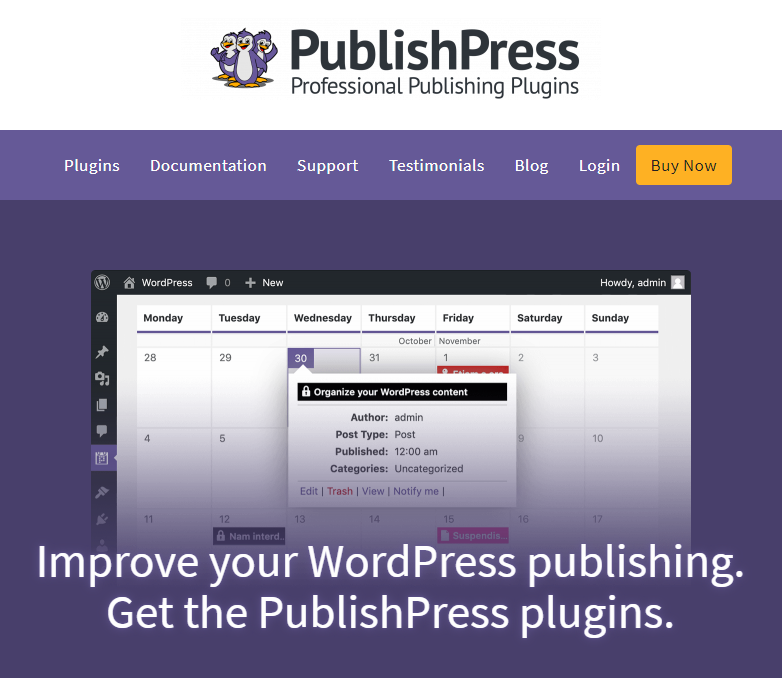 publishpress homepage