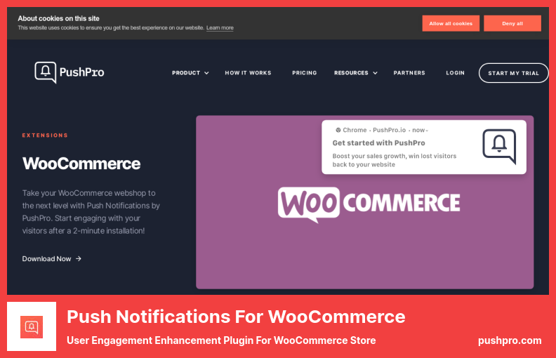 Push Notifications for WooCommerce Plugin - User Engagement Enhancement Plugin for WooCommerce Store