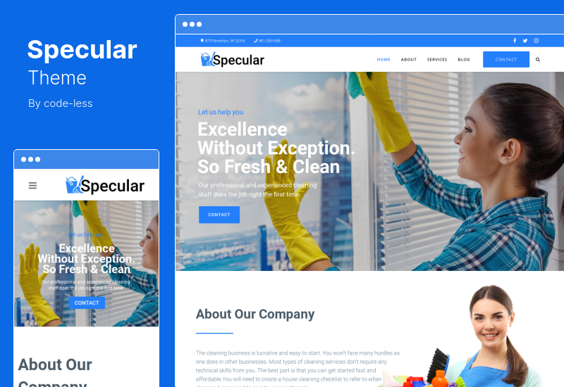 Specular Theme - Business Multipurpose WordPress Theme